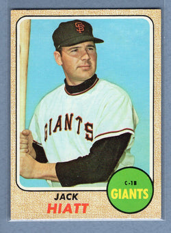 1968 Topps #419 Jack Hiatt EX-MT  GO507