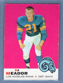 1969 Topps #56 Ed Meador  VG-EX  GO801