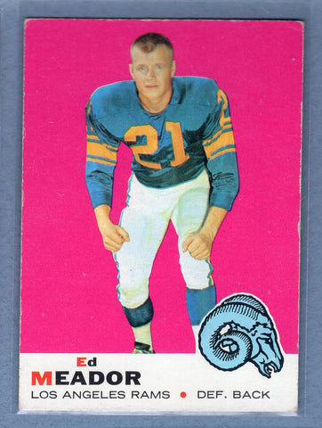 1969 Topps #56 Ed Meador  VG-EX  GO801