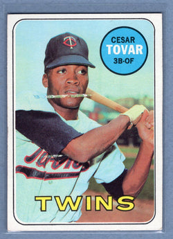1969 Topps #530 Cesar Tovar (b) G-VG  GO501