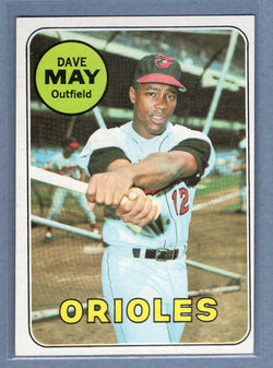 1969 Topps #113 Dave May (a) EX-MT  GO700