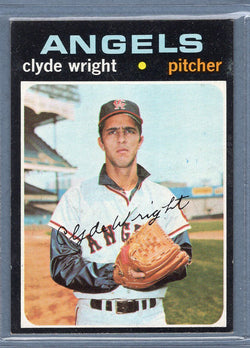 1971 Topps #240 Clyde Wright  EX  SB1
