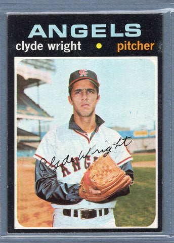 1971 Topps #240 Clyde Wright  EX  SB1