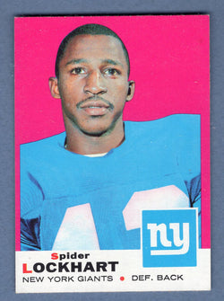 1969 Topps #37 Spider Lockhart EX-MT  GO153