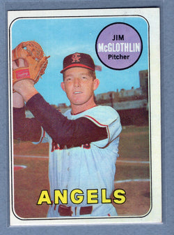 1969 Topps #386 Jim McGlothin (b) EX-MT  GOWABB