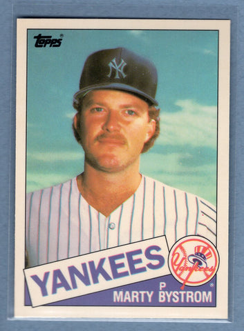 1985 Topps Tiffany #284 Marty Bystrom NM