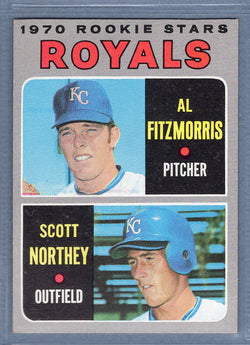 1970 Topps #241 Royals Rookies  EX-MT  SB2