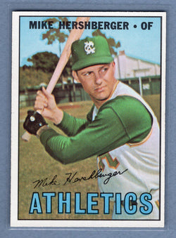 1967 Topps #323 Mike Hershberger EX-MT  GO390