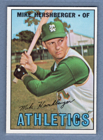 1967 Topps #323 Mike Hershberger EX-MT  GO390