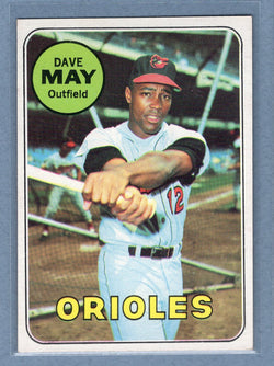 1969 Topps #113 Dave May (b) EX-MT  GO700