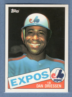 1985 Topps Tiffany #285 Dan Driessen NM