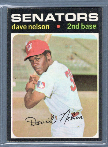 1971 Topps #241 Dave Nelson  EX  SB1