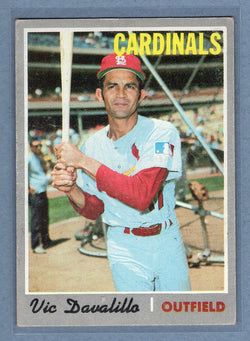 1970 Topps #256 Vic Davalillo  EX  GO695