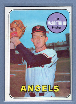 1969 Topps #386 Jim McGlothin (c) EX-MT  GOWABB