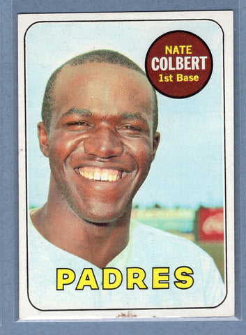 1969 Topps #408 Nate Colbert (b) EX  GO350