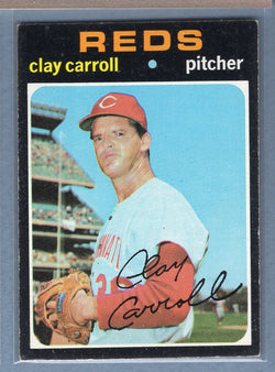 1971 Topps #394 Clay Carroll (a) EX  GO950