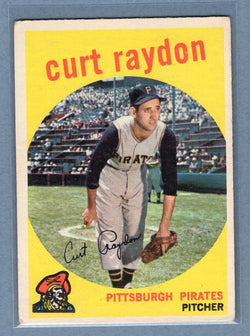1959 Topps #305 Curt Raydon (a) VG   GO410