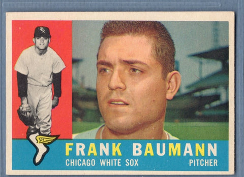 1960 Topps #306 Frank Baumann VG-EX Set Break 1