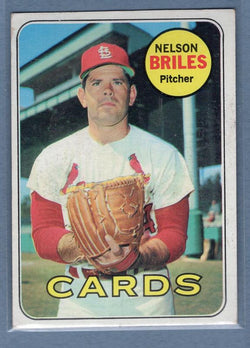 1969 Topps #60 Nelson Briles VG   GO149