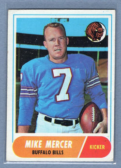 1968 Topps #123 Mike Mercer EX  GO205
