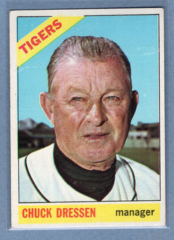 1966 Topps #187 Chuck Dressen (a) G-VG  GO470