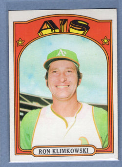 1972 Topps #363 Ron Klimkowski EX-MT  GO483