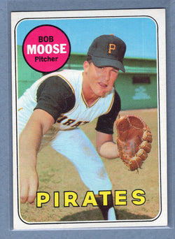 1969 Topps #409 Bob Moose EX-MT  GO350