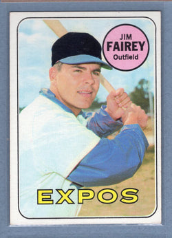 1969 Topps #117 Jim Fairey (a) EX-MT  GO700