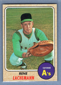 1968 Topps #422 Rene Lachemann (st) VG  GO507
