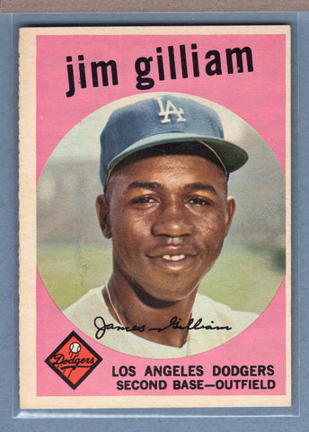 1959 Topps #306 Jim Gilliam EX   GO410