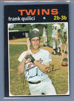 1971 Topps #141 Frank Quilici  (a) EX  GO340