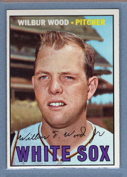 1967 Topps #391 Wilbur Wood (d) EX-MT   GO340
