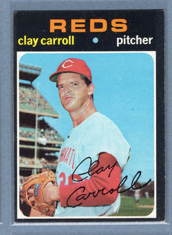 1971 Topps #394 Clay Carroll (c) EX  GO950