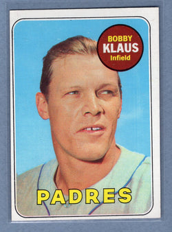 1969 Topps #387 Bobby Klaus (a) EX-MT  GOWABB