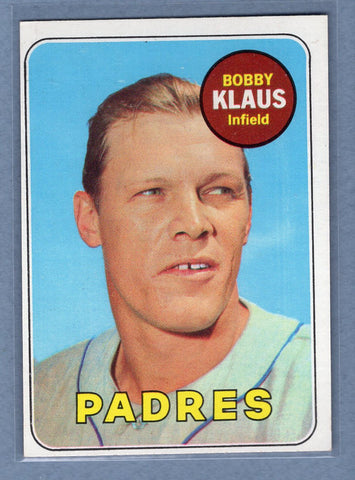1969 Topps #387 Bobby Klaus (a) EX-MT  GOWABB
