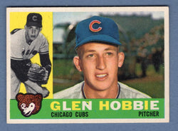 1960 Topps #182 Glen Hobbie EX   CCS32