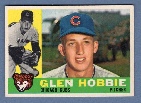 1960 Topps #182 Glen Hobbie EX   CCS32