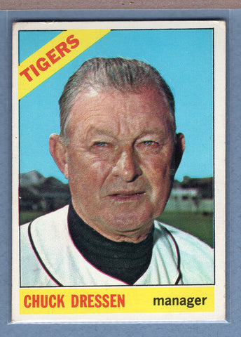 1966 Topps #187 Chuck Dressen (b) VG-EX  GO470