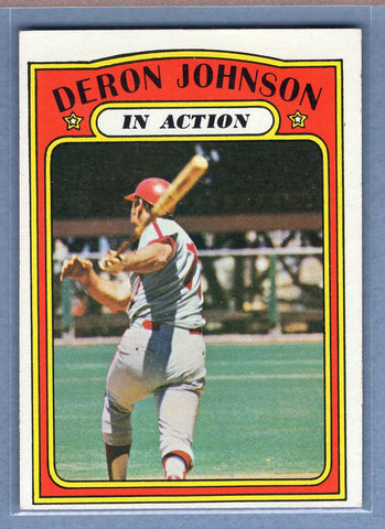 1972 Topps #168 Deron Johnson IA  EX-MT  GO315