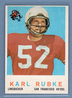 1959 Topps #112 Karl Rubke EX-MT  GO176