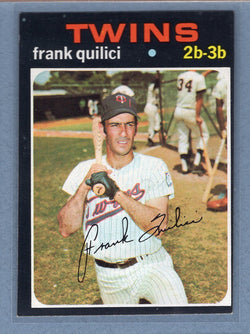 1971 Topps #141 Frank Quilici  (b) EX  GO340