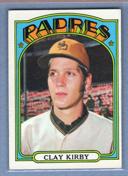 1972 Topps #173 Clay Kirby  EX  GO315