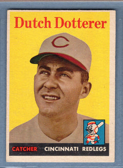 1958 Topps #396 Dutch Dotterer EX  GO240