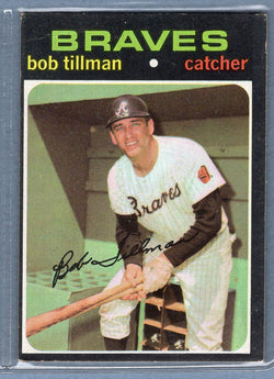 1971 Topps #244 Bob Tillman  EX  SB1