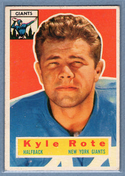 1956 Topps #29 Kyle Rote EX  GO120