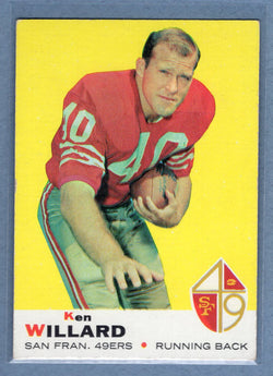 1969 Topps #66 Ken Willard (b) VG-EX  GO801
