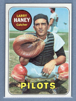 1969 Topps #209 Larry Haney EX-MT  GO358