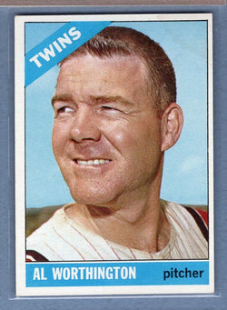 1966 Topps #181 Al Worthington VG GO153
