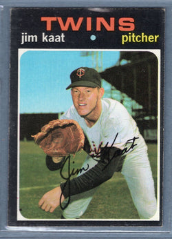 1971 Topps #245 Jim Kaat  EX  SB1