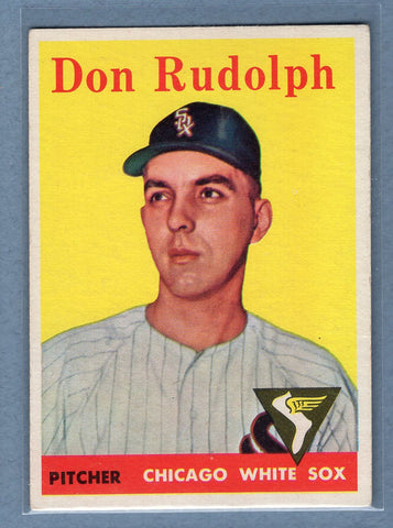 1958 Topps #347 Don Rudolph EX  GO129